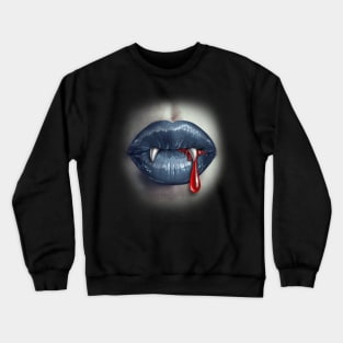 Vampire Lips Crewneck Sweatshirt